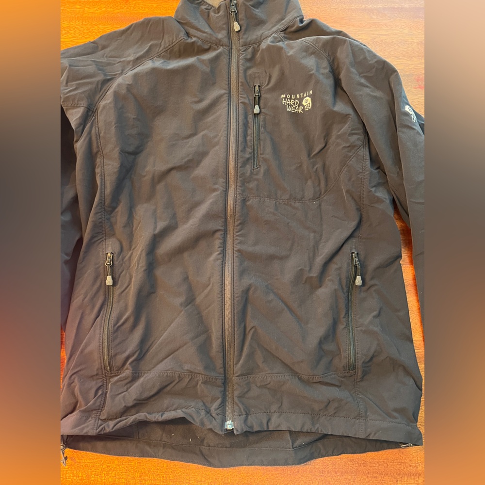Mountain Hardwear Men's Black Lightweight Jacket